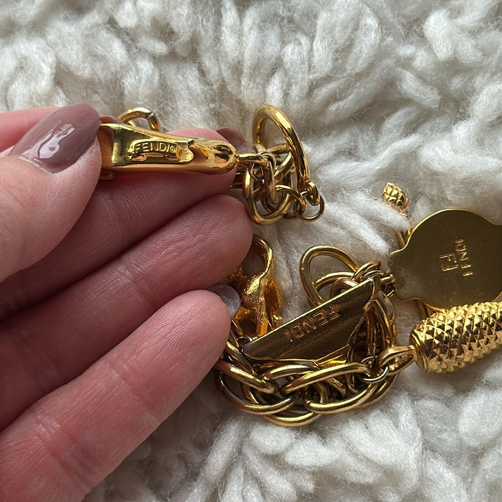 Vintage Fendi Charm Bracelet - Picture 5 of 6